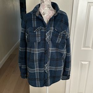 Oneill men’s superfleece shirt jacket - Large